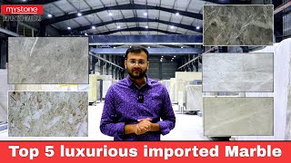 Top 5 Luxurious Imported Marble Available at Best Price  Mystone Imported Marble Kishangarh [upl. by Hartill385]