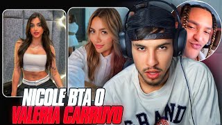 Nicole BTA o Valeria Carruyo  El nuevo pretendiente de Valeria Samulx [upl. by Eirrehs]