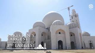 Pakistans Largest Mosque  Grand Jamia Masjid Karachi  Bahria Town Karachi [upl. by Sajovich]