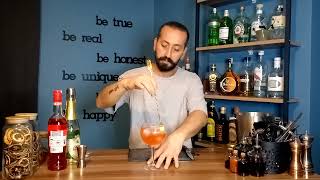 Aperol Spritz Nasıl Yapılır Aperol Spritz Yapımı [upl. by Enimasaj]