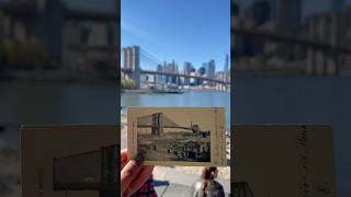 Finding Vintage Postcards in New York newyork brooklynbridge nyc [upl. by Sidon95]