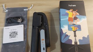 Hohem iSteady Q 1axis Gimbal stabilizer with selfie stick • Unboxing [upl. by Lemert876]