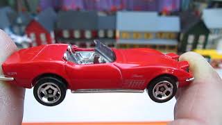 72 StingRay Convertible 2024 Hot Wheels Factory Fresh Toy Car Unboxing Review  1972 Chevy Corvette [upl. by Lewan]