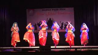 DANDIYA DANCE PERFOMANCE IN SARAD SHUBHECHCHHA SILVER JUBILEE CELEBRATIONS 2024 [upl. by Chaworth87]