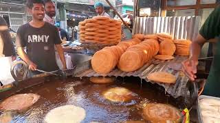 Rawalpindis Best Famous Pheni You Must Try  Street Food Rawalpindi Street Food [upl. by Aivatahs1]