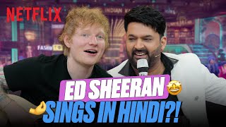 Ed Sheeran’s NEWEST SINGLE SONG Ft Chak Chak Dhoom Orchestra 🎸🥁  TheGreatIndianKapilShow [upl. by Tasha]