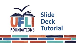 UFLI Foundations Slide Deck Tutorial [upl. by Aciraj]