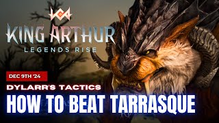 How to Beat the Tarrasque Dungeon 1  7  Shrine of Storms  King Arthur Legends Rise [upl. by Areic]