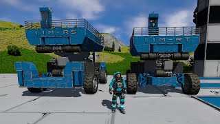 Scissor Lift showcase  Space Engineers Edition [upl. by Airaet899]