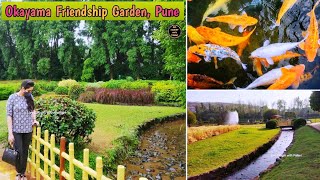 Okayama Friendship Garden Pune Maharashtra😍❤  Pu La Deshpande Garden Pune  Friendship Garden Pune [upl. by Nehgam214]