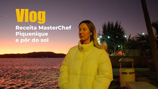 VLOG  domingo e segunda receita de masterchef pôr do sol comidas pra semana [upl. by Adnirim]