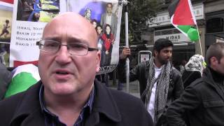 Dominic Noonan at the Palestine Protest in Manchester [upl. by Madeline]