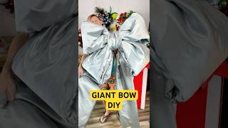 How to Make a DIY Giant Bow – Easy 🎀 bow [upl. by Ybroc]