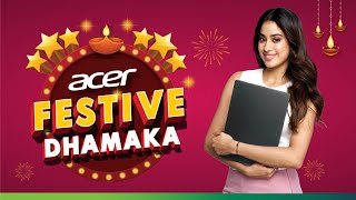 Acer Festive Dhamaka  Enjoy Discounts Cashback and More [upl. by Attaynik256]