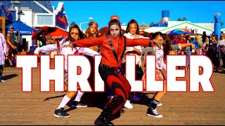 Thriller Michael Jackson Flashmob  Enola Bedard [upl. by Gefen]