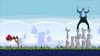 PSY GENTLEMAN ANGRY BIRDS PARODIA  PARODY [upl. by Oralie]