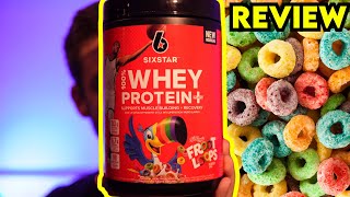 Six Star FROOT LOOPS Whey Protein Powder Review [upl. by Casta]