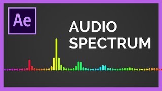 How to Create a Reactive Audio Spectrum in Adobe After Effects CC Tutorial [upl. by Cogen190]