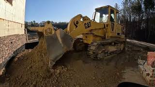 Finished Backfilling Spreading Topsoil And Digging Footings [upl. by Anitnamaid859]