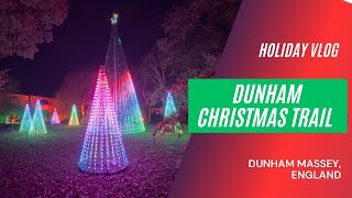 Dunham Christmas Trail Vlog Festive Holiday Lights [upl. by Hansiain]