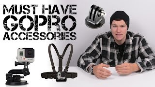 Must Have GoPro Accessories  Must Buys For the New GoPro Owner [upl. by Adnalor374]