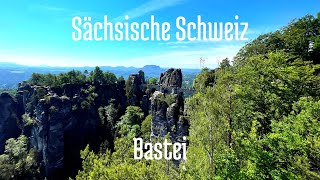 Sächsische Schweiz  Bastei 4k [upl. by Aniuqal]