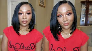 UNDER 20  Outre Synthetic EveryWear HD Lace Front Wig  EVERY2 Ft Ebonylinecom [upl. by Patman829]