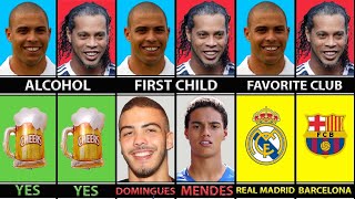 Comparison Ronaldinho VS Ronaldo Nazario [upl. by Uhej]