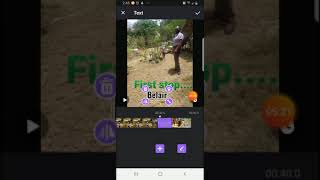 Creating videos using the app Filmigo [upl. by Marrissa]