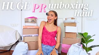 HUGE pr package unboxing haul insane [upl. by Acirtal506]