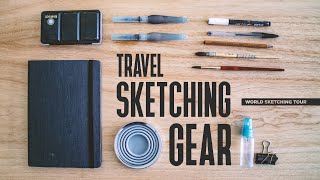 My travel sketching gear [upl. by Simmons]