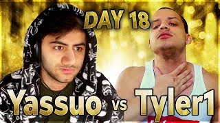 CAN MOE CLOSE THE GAP  YASSUO VS TYLER1  10K BET DAY 18 [upl. by Nnylaf]