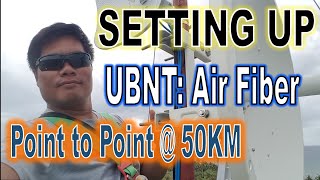 Setting Up Point to Point Connection  Air Fiber AF5xHD [upl. by Ateval]