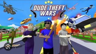 Dude Theft Wars game by poxel studio Gameplay [upl. by Anailuj805]