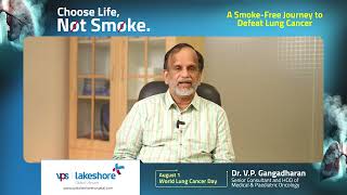 Dr VP Gangadharan  Lung Cancer Awareness  VPS Lakeshore Hospital [upl. by Wager]