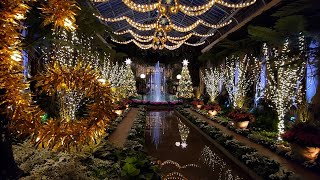 Christmas at Longwood Gardens 2023 video [upl. by Lurette]