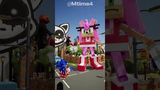 SonicEXE VS Sonic Baby VS Amy Rose  Minecraft amp Sonic [upl. by Ailefo]