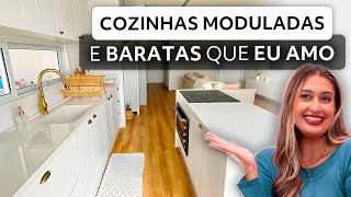 COZINHAS MODULADAS E BARATAS QUE EU AMO [upl. by Keg498]