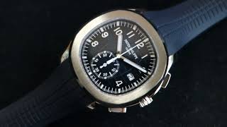 パテックフィリップ アクアノート・フライバック・クロノグラフ ref5968G001  PATEK PHILIPPE AQUANAUT FLYBACK CHRONOGRAPH [upl. by Libre]