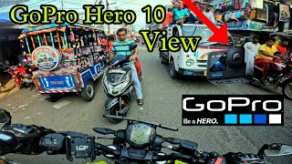 My New GoPro Hero 10 Unboxing amp Review  Best Camera For Moto Vlogging [upl. by Irwin]