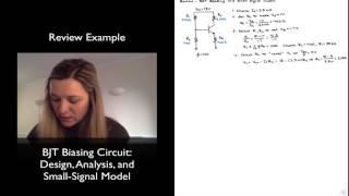 BJT Biasing Review Example [upl. by Abdella]