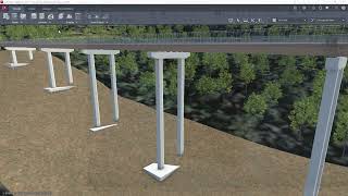 InfraWorks 2023 Parametric bridge content improvements [upl. by Ainaj]