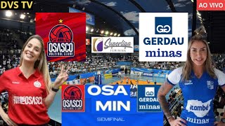 OSASCO X MINAS AO VIVO SUPERLIGA FEMININA DE VÔLEI ONDE ASSISTIR COM IMAGENS [upl. by Zaraf]