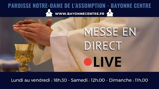 Messe en direct dimanche 7 janvier 2024 [upl. by Hutchins]