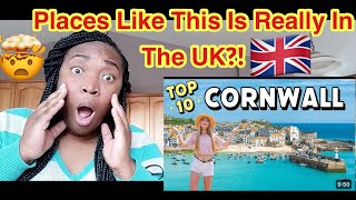 American Reacts to Top 10 Places In Cornwall You Need To Visit  First Time Reaction [upl. by Fabi]