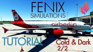 Fenix A320 Tutorial Komplettflug von Zürich nach Leipzig  Teil 12 Flugvorbereitung 22 [upl. by Nahaj101]