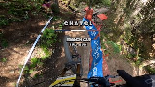 COUPE DE FRANCE 4  CHATEL 2023  FULL RUN  CRASH [upl. by Amato]