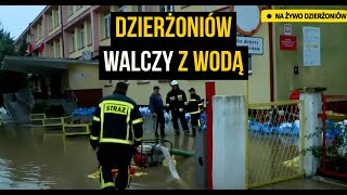 Dzierżoniów walczy z wielką wodą quotWszystko zmienia się błyskawiczniequot [upl. by Drawe]