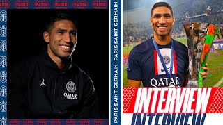 🗣️🎙️ INTERVIEW  Achraf Hakimi ❤️💙 [upl. by Sherlocke136]