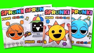 SPRUNKI Blind Bag MrSun MrFun Computer Sky Oren  ASMR Phase 1vs2vs3vs4 squishy [upl. by Smukler292]